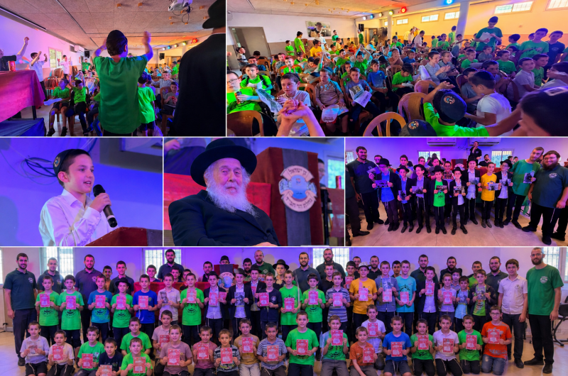 התרגשות בנחל'ה: המרא דאתרא הפתיע בבאנקעט 'גן ישראל'