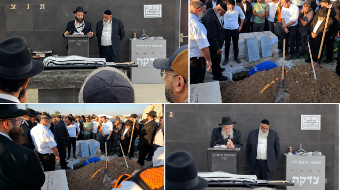 תיעוד דומע: הלוויית החייל בצבאות ה' בצלאל דוד גילר ע