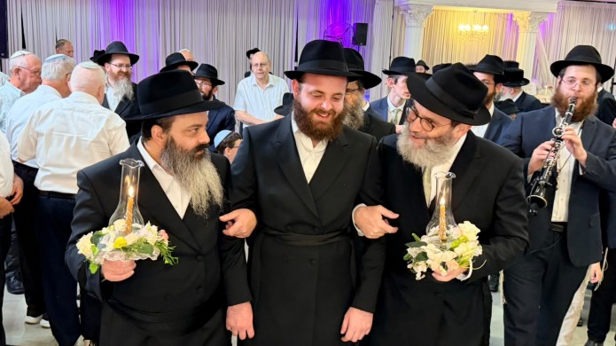 שמחת החתונה של משפחות רוזנברג מצפת עם ולנר מבני ברק
