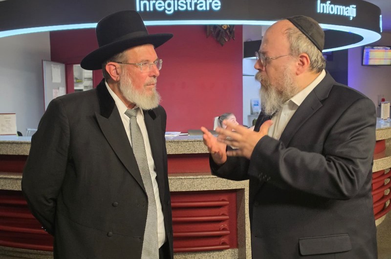 היום: טקס הכתרת שליח הרבי במולדובה - לרב הראשי במדינה
