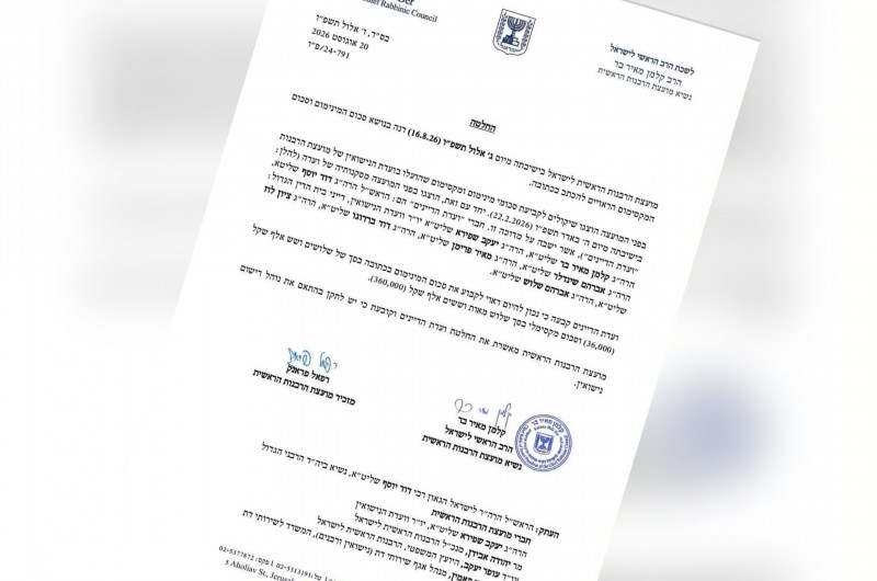 36 אלף עד 360 אלף: רף חדש לסכום הכתובה