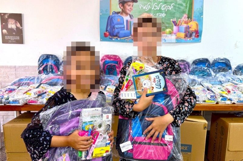 לא רק ילקוט: בחיפה דאגו שהילדים יחזרו ללימודים בכבוד