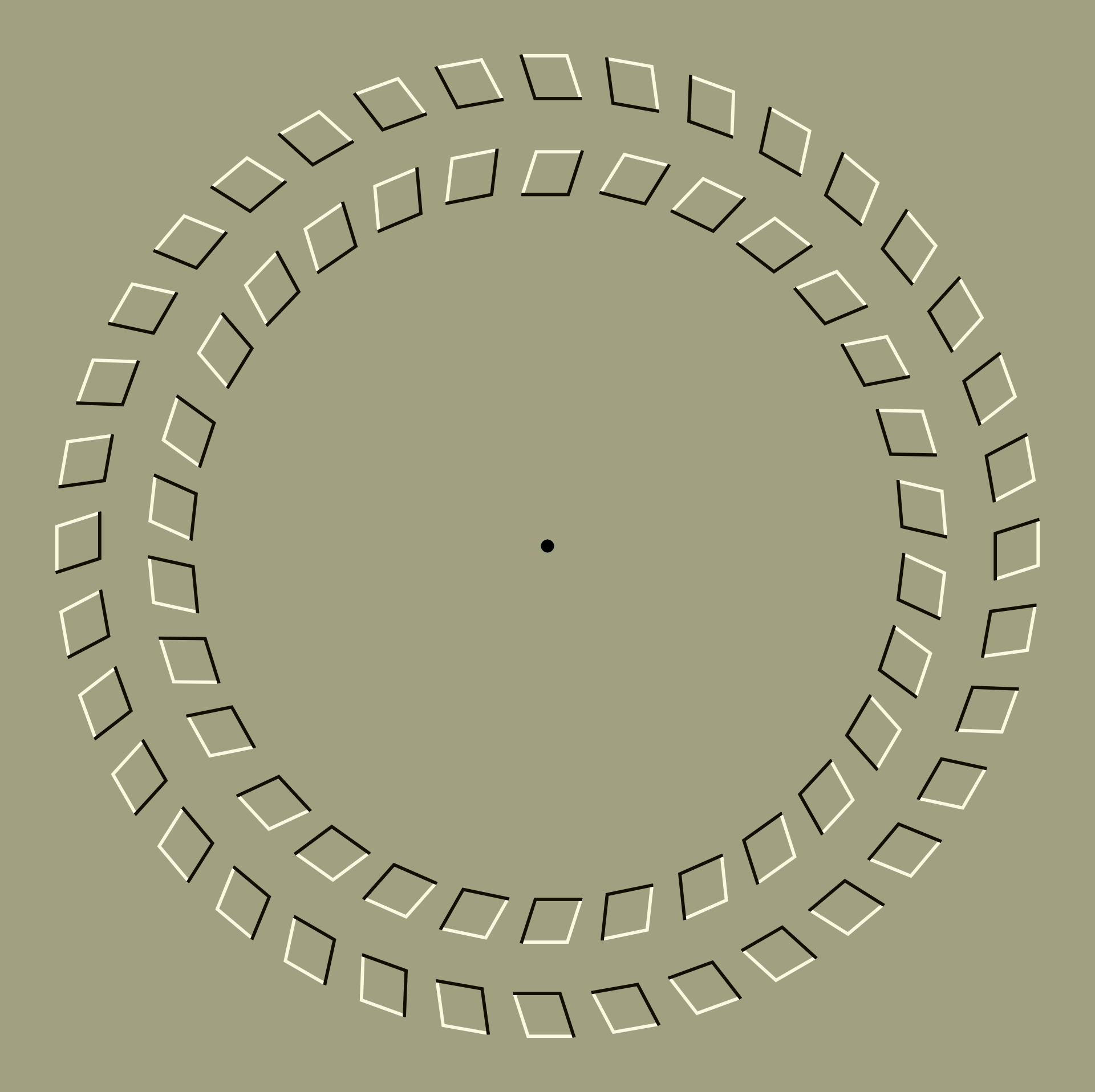 Время движется по кругу. Иллюзия Пинна-Брелстафа. Оптическая иллюзия круги. Иллюзия движения. Оптические иллюзии движения.