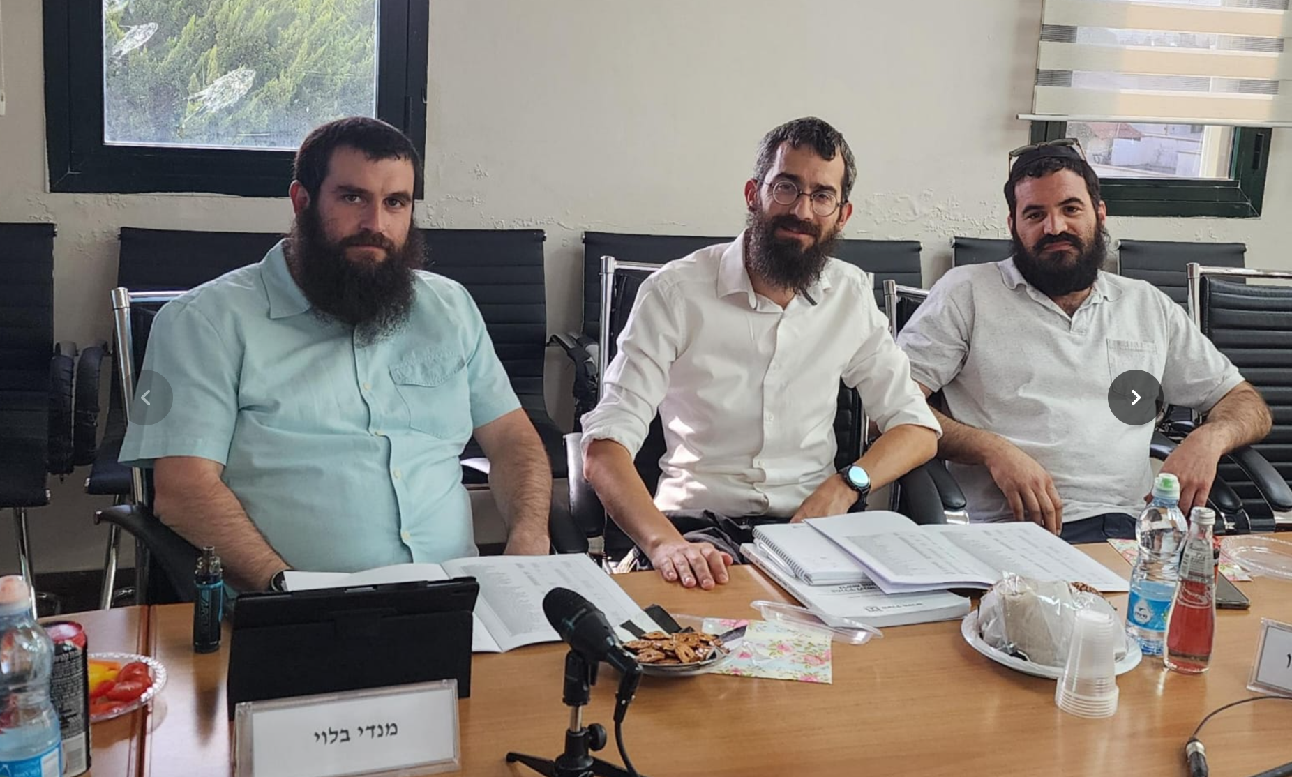 חברי סיעת כח בכפר חב״ד