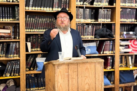 השליח בדרום אפריקה מסר את השיעור השבועי ב770
