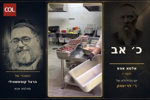 הרצל נכנס למטבח באלמא אטא &ndash; וזה מה שמכינים לאלפי האורחים 