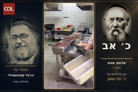 הרצל נכנס למטבח באלמא אטא &ndash; וזה מה שמכינים לאלפי האורחים 